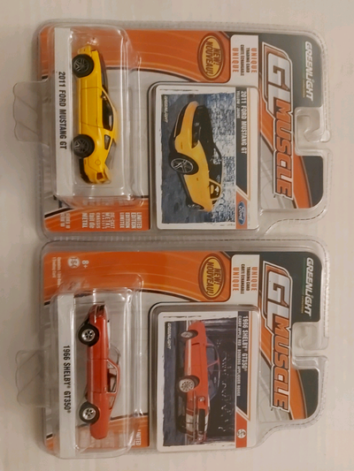 1 - 2011 Ford Mustang GT Yellow series 10 $10 1- 1966 Shelby GT350 Red Series 10 $10