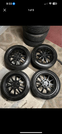 TSW 17” Rims w/ Winter Tires