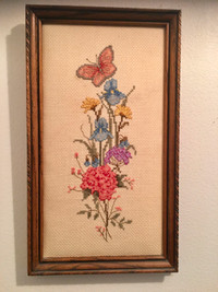 Petit Point in Frame