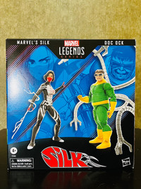 MIB Marvel Legends Doc Ock & Silk Complete