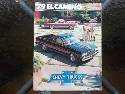 Very rare genuine GM booklet from the Chev dealer's showroom in 1979. NOT a reproduction. Excellent...