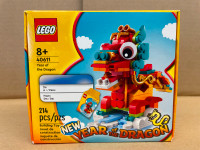 LEGO Seasonal 40611 Year of the Dragon 214 Pieces LEGO Insiders