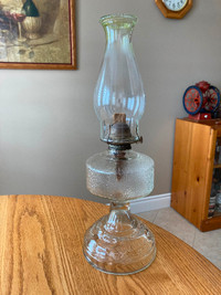 Antique Coal Oil Lamp