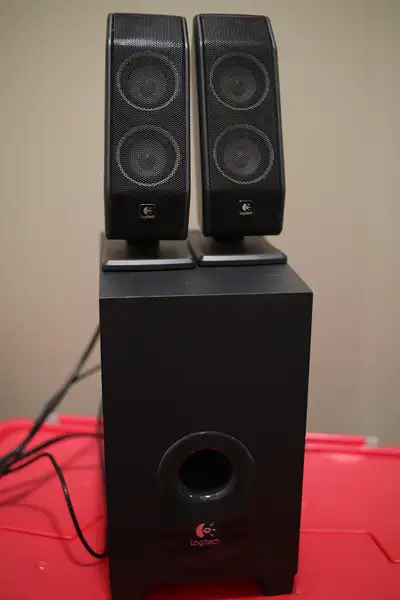 Logitech 5.1 sound system, View more