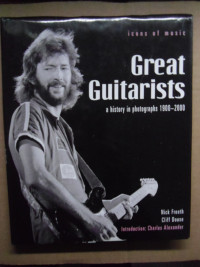 2001-Icons Of Music-Great Guitarists-Hardcover Book.