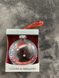 Poodle Christmas decoration 