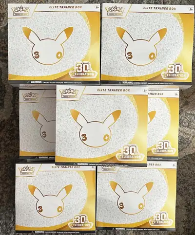 Pokemon 30th Celebration Elite Trainer Box, View more