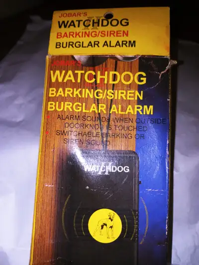 JOBARS  WATCHDOG  BARKING/SIREN BURGLAR ALARM, View more