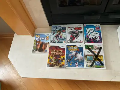 Wii games 5$ chaque, View more