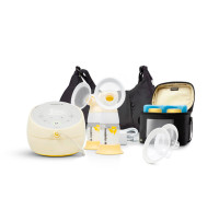Medela Sonata Double Electric Breast Pump with accessories