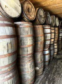Whiskey barrels for sale