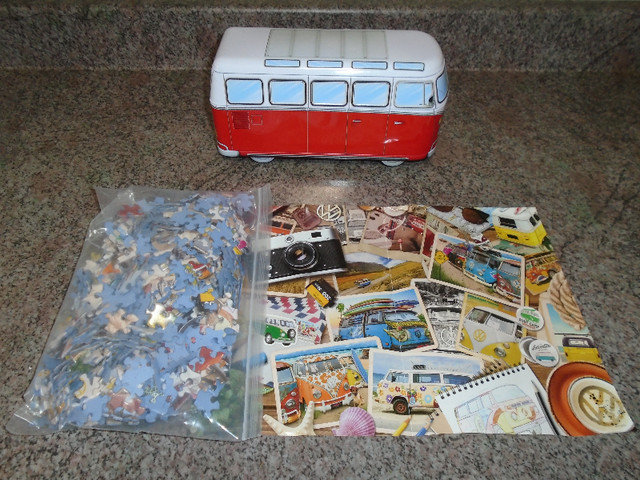 VW bus with jigsaw puzzle in Arts & Collectibles in City of Halifax