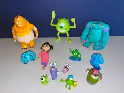 Monsters Inc Deluxe Action Figures, View more