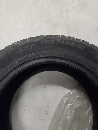 Winter tires. Used only 1 winter season. Very good thread left on them. Previously used on a 22' Hyu...