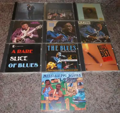 blues CDs - BB King - Guy Davis - Robert Cray - 10 CDs for $20, View more