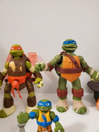 Ninja Turtles action figure collection