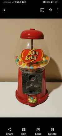 Jelly Belly - Jelly Bean machine - all glass and metal