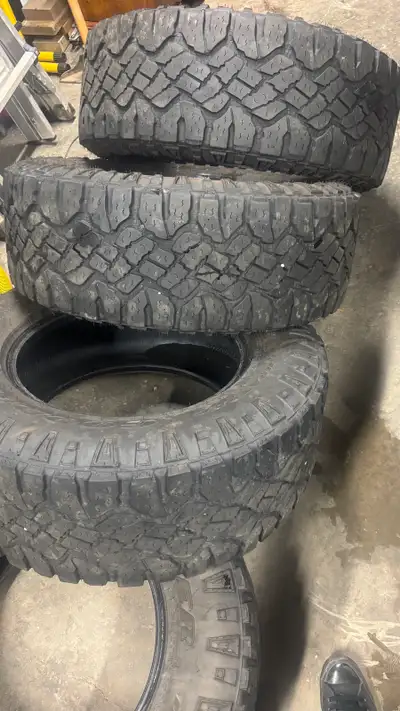 4 tires even wear no plugs or patches