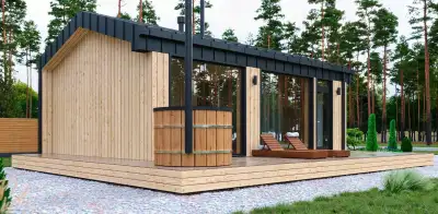 Premium Outdoor Sauna 502 sq ft, View more
