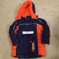 Kids Size 5 Coats/Snow Pants and 6-7 Coats and Jackets