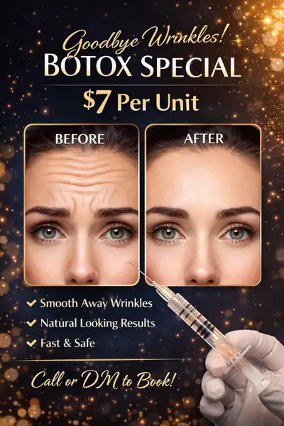 Botox new year deal ( fine line treatment) ( $6 per unit) , View more