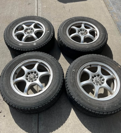 $180 FIRM rims 5x114 on 215/70R16 are in excellent shape balanced with minimal scratches and with ce...