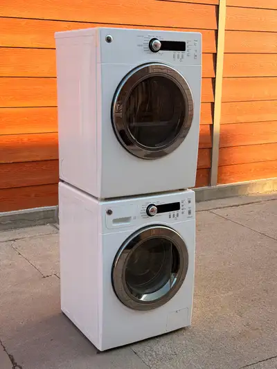 GE Front Load Washer & Dryer Set 24”, View more