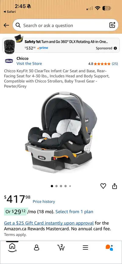 Infant Car seat , View more