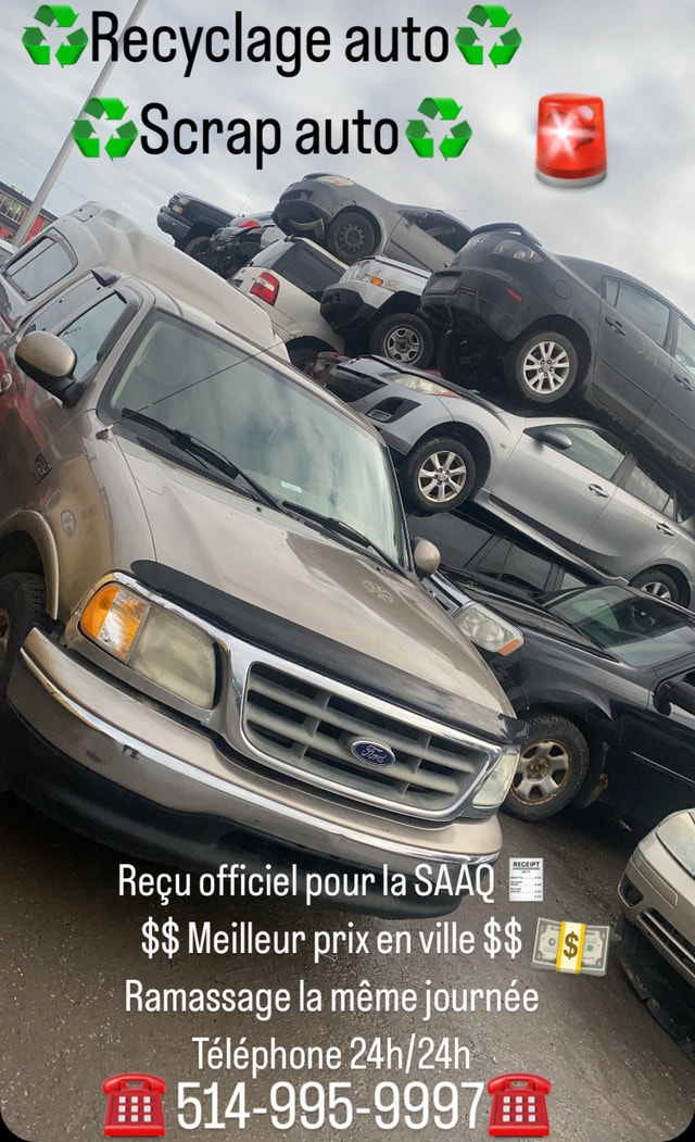 ♻️♻️Achat D’auto pour la scrap ☎️5149959997☎️♻️♻️ — photo 5