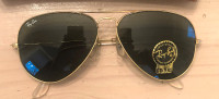 RayBan AVIATOR Sun Glasses - As New