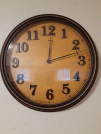 Brown Wall Clock For Sale