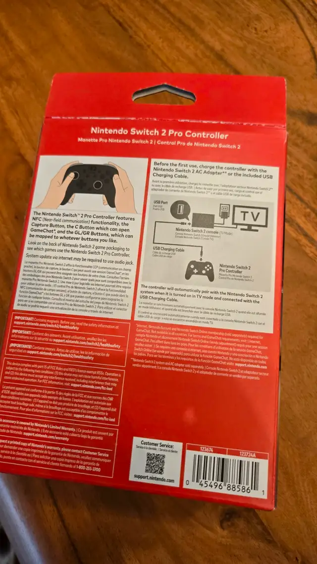 Nintendo Switch 2 Pro Controller in Nintendo Switch in City of Montréal - Image 5
