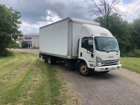2019 Isuzu NRR Diesel Auto 18’ Box w/ Aluminum Tailgate
