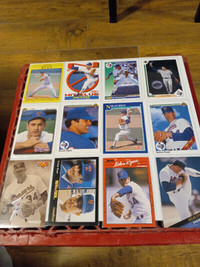 Vintage Baseball Cards Nolan Ryan HOF Lot of 24 NM