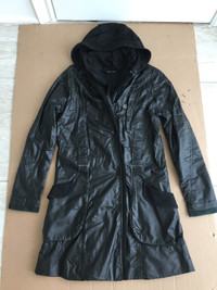 Marc Jacobs long Coat Jacket hooded parka outdoor lady Size 2