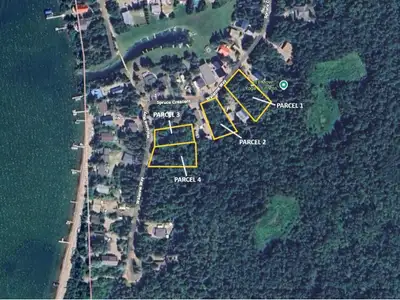 4 Vacant Lake Lots Selling Separate (4 Parcels) Resort Village of Turtle Lake, SK This real estate w...