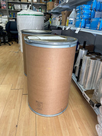 55 gallon Cardboard barrel drum with ring lock for shipment or s