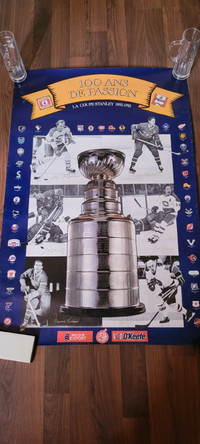 Affiche poster  COUPE STANLEY CANADIENS de MONTRÉAL 1993