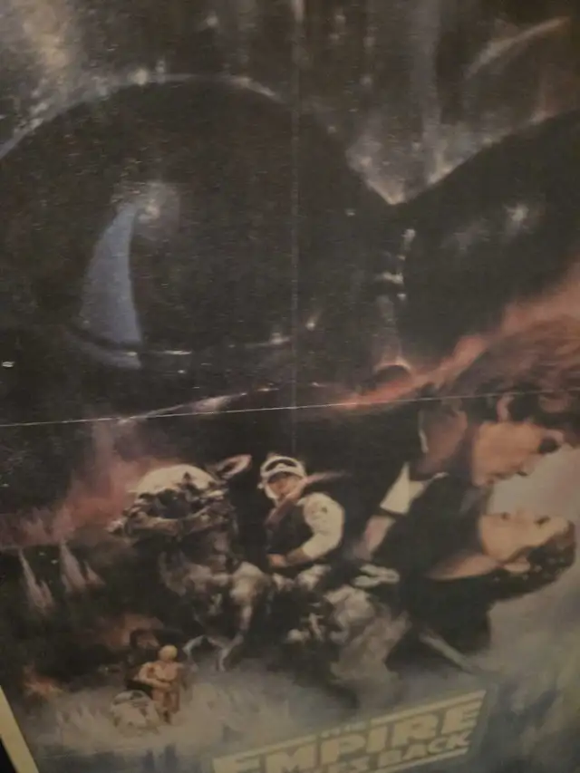 Rare Original 1981 Star Wars Movie Poster in Arts & Collectibles in Kitchener / Waterloo - Image 4