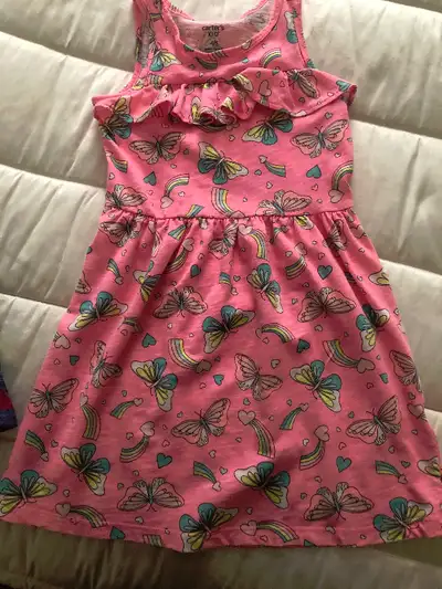 CARTER'S SUMMER SLIEVELESS DRESS - 4-5 YEARS, View more