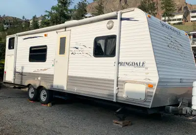 26 foot 2008 Springdale trailer-great condition. New hot water tank. Queen bed, double/single bunks,...