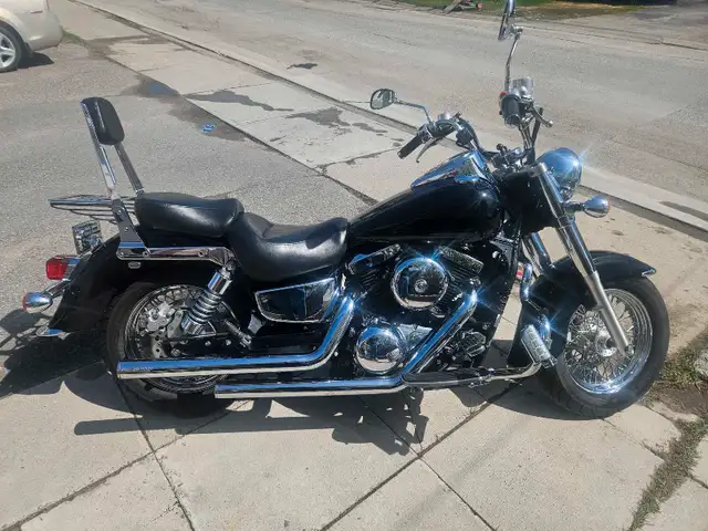 2005 Kawasaki Vulcan 1500cc Motorcycle Nice Shape Low kms 34,560 in Street, Cruisers & Choppers in Sudbury - Image 3