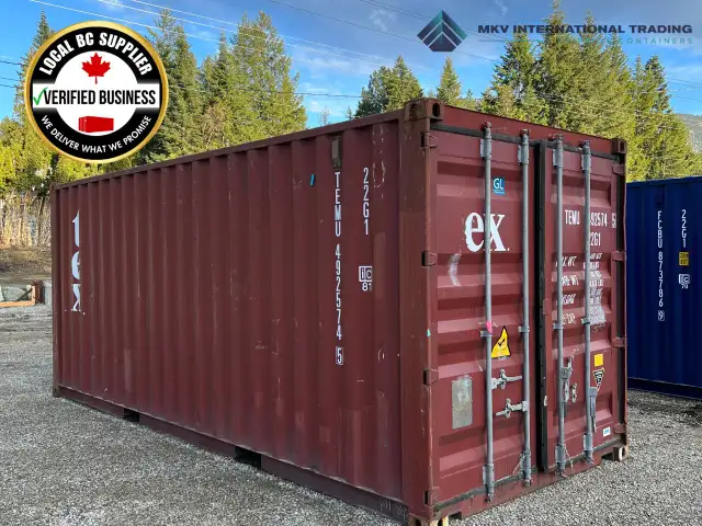 Used 20ft Shipping Containers | 20ft Sea Cans | Storage Can in Storage Containers in Delta/Surrey/Langley - Image 3