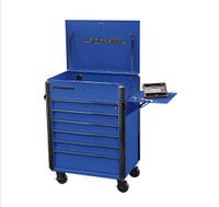 New U.S. General 34" Tool Cart With Power and Side Table