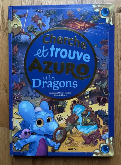 TRÈS GRAND LIVRE ENFANT * CHERCHE ET TROUVE * AZURO ET LES DRAGO, View more