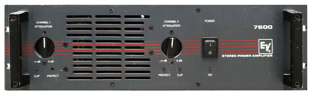 Electro -Voice  / EV-7600 Power Stereo Amplifier in Performance & DJ Equipment in Kitchener / Waterloo - Image 3