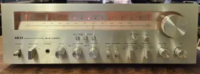 AKAI AA-1200 STEREO RECEIVER, View more