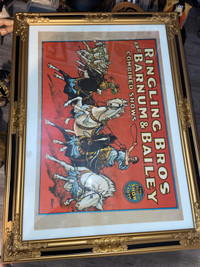 Antique/vintage Circus poster