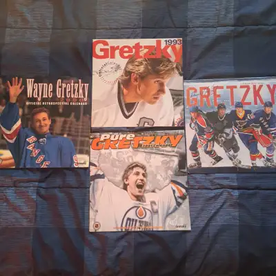 ONLY $30 - 4 Wayne Gretzky Calendars, View more