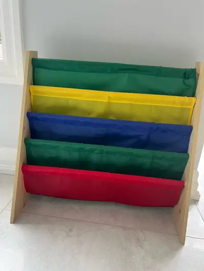 4-Tier Kids Bookshelf /Book stack, View more